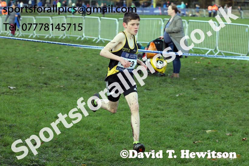 Boys under-13s 2017 British Athletics Liverpool Cross Challenge, Sefton Park, Liverpool. Photo:  David T. Hewitson/Sports for All Pics